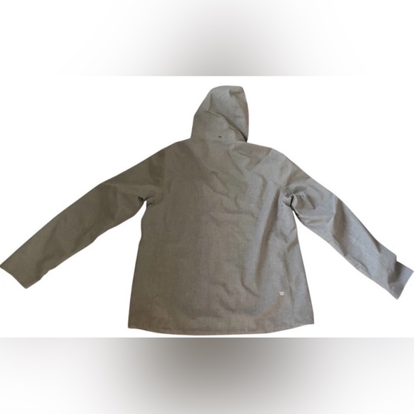 Mack Weldon Stormchaser Jacket Mens Large Waterproof Gray Hooded Full Zip - Picture 2 of 16